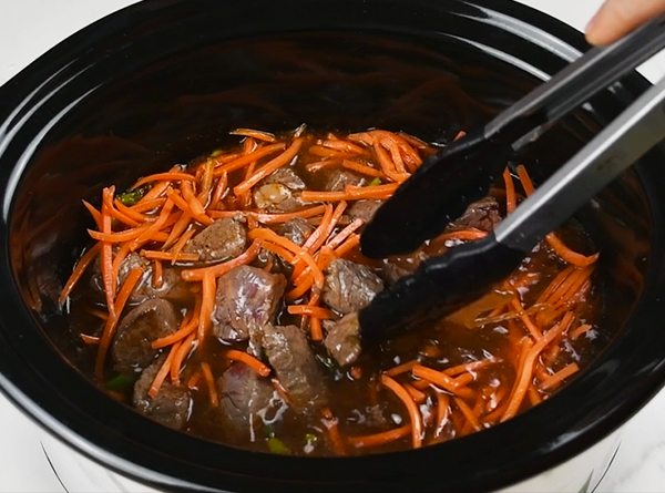 Slow Cooker Beef Ramen Bowl - Step 2